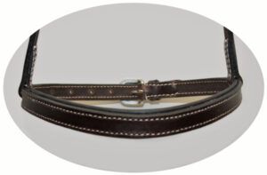 Nose Band Dark Brown OILED