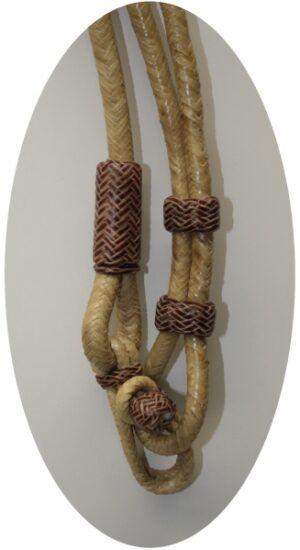 Romal Reins  Nature and Brown Braiding