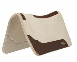 Weaver Contoured Steam Pressed Saddle Pad 1"